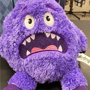 Purple Monster Plush Dog Toy